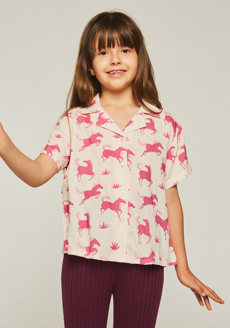 Camisa unisex caballos - Imagen 2
