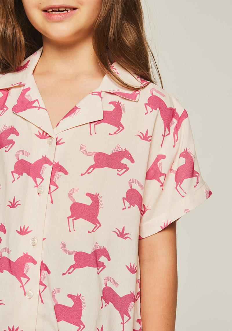 Camisa unisex caballos - Imagen 3