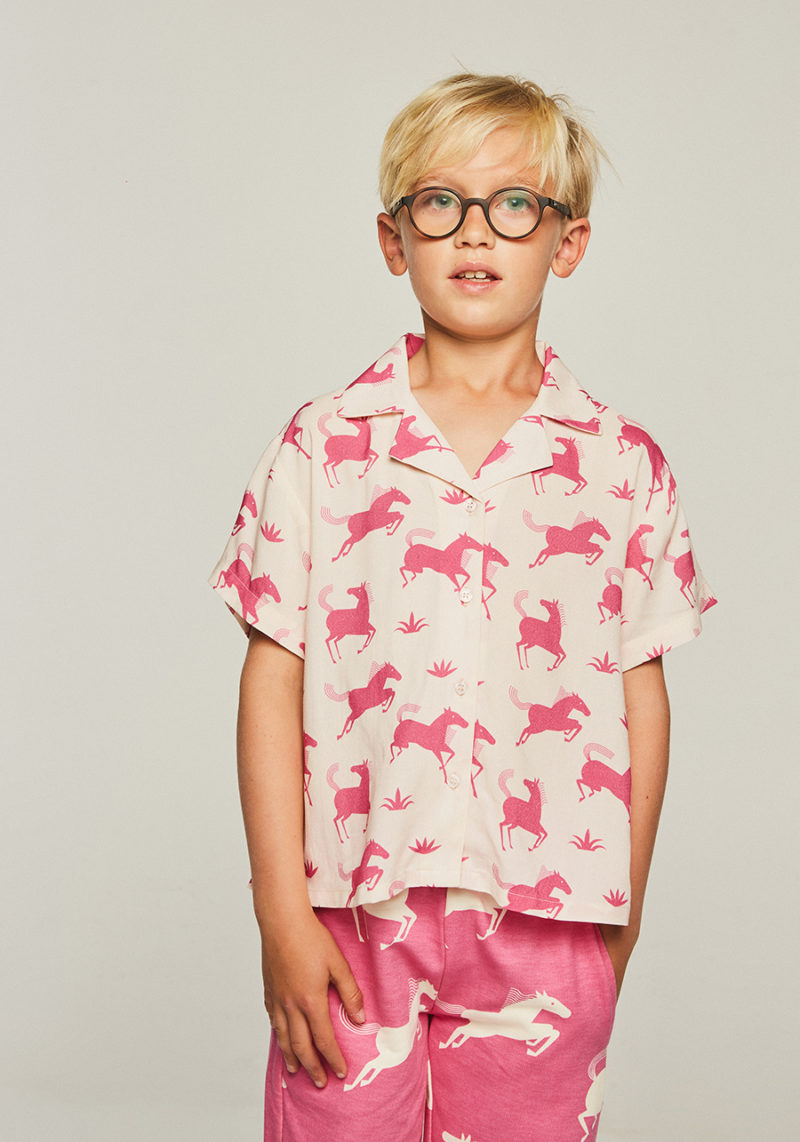 Camisa unisex caballos