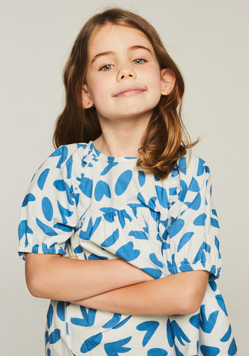 Vestido niña pétalos - Imagen 3