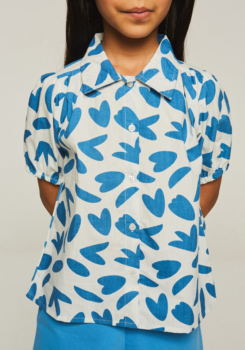 Camisa pétalos niña. - Imagen 3