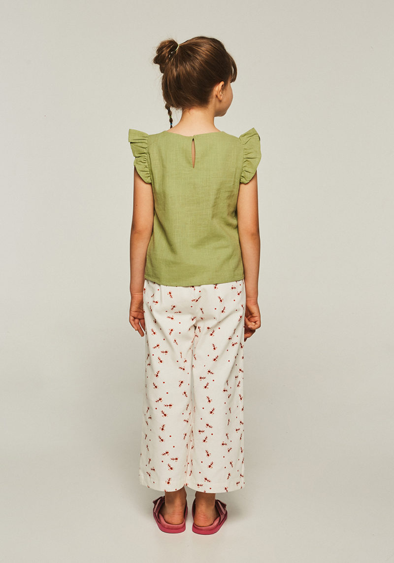 Top niña verde - Imagen 4