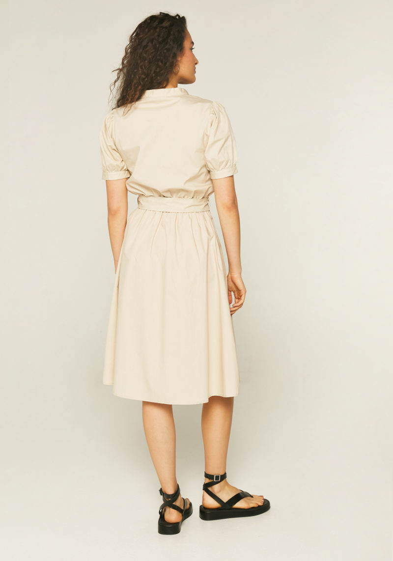 Vestido midi camisero - Imagen 3