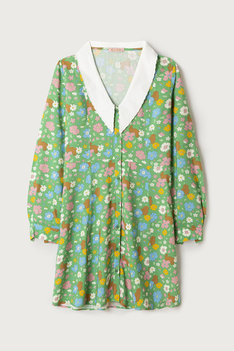 Vestido corto bobo