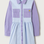 Vestido corto camisero - Imagen 4