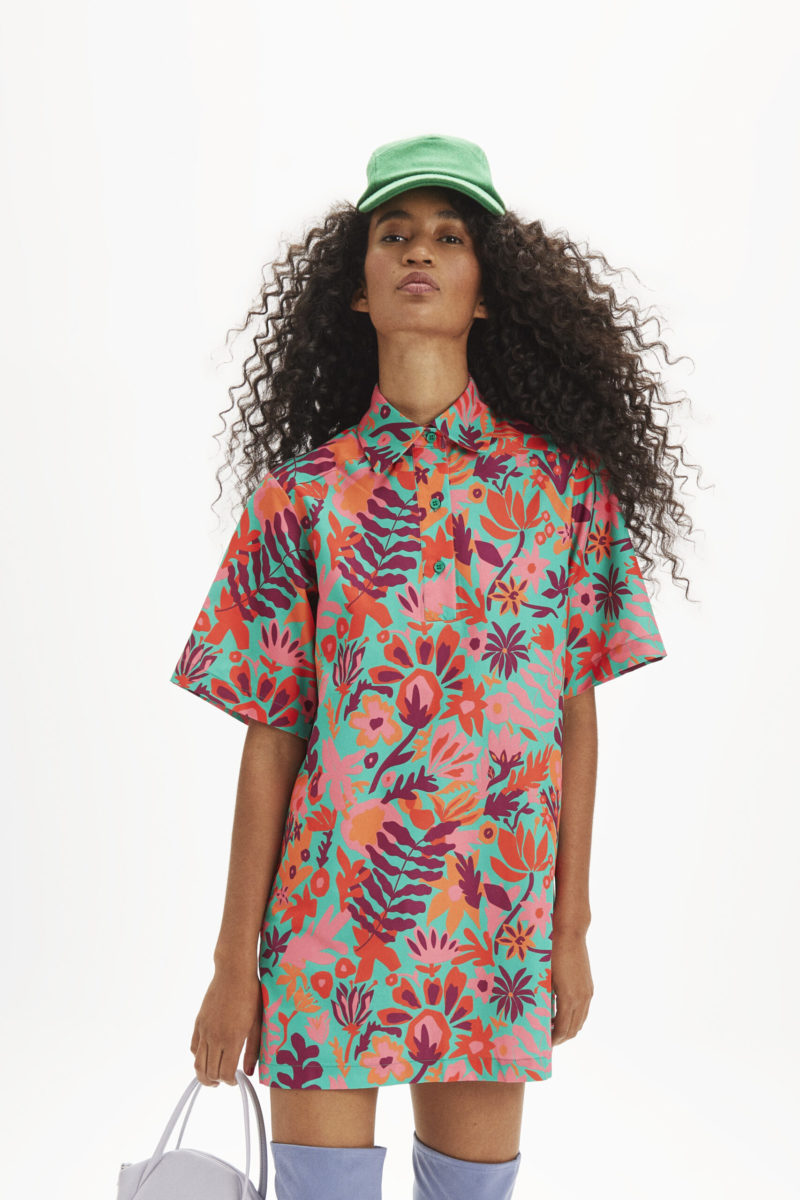 Vestido tropical