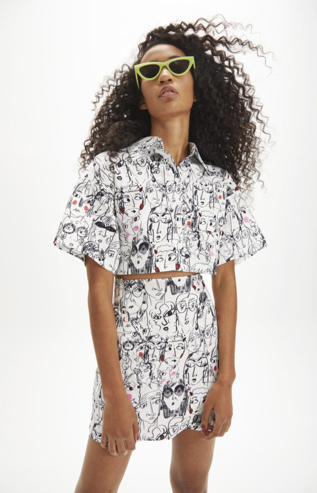 Vestido corto caras