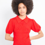 Top punto rojo