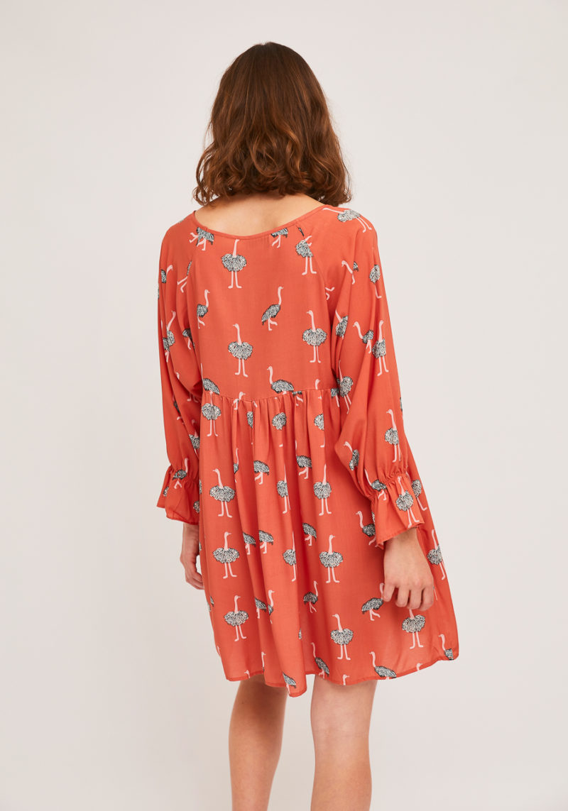 Vestido avestruces - Imagen 4