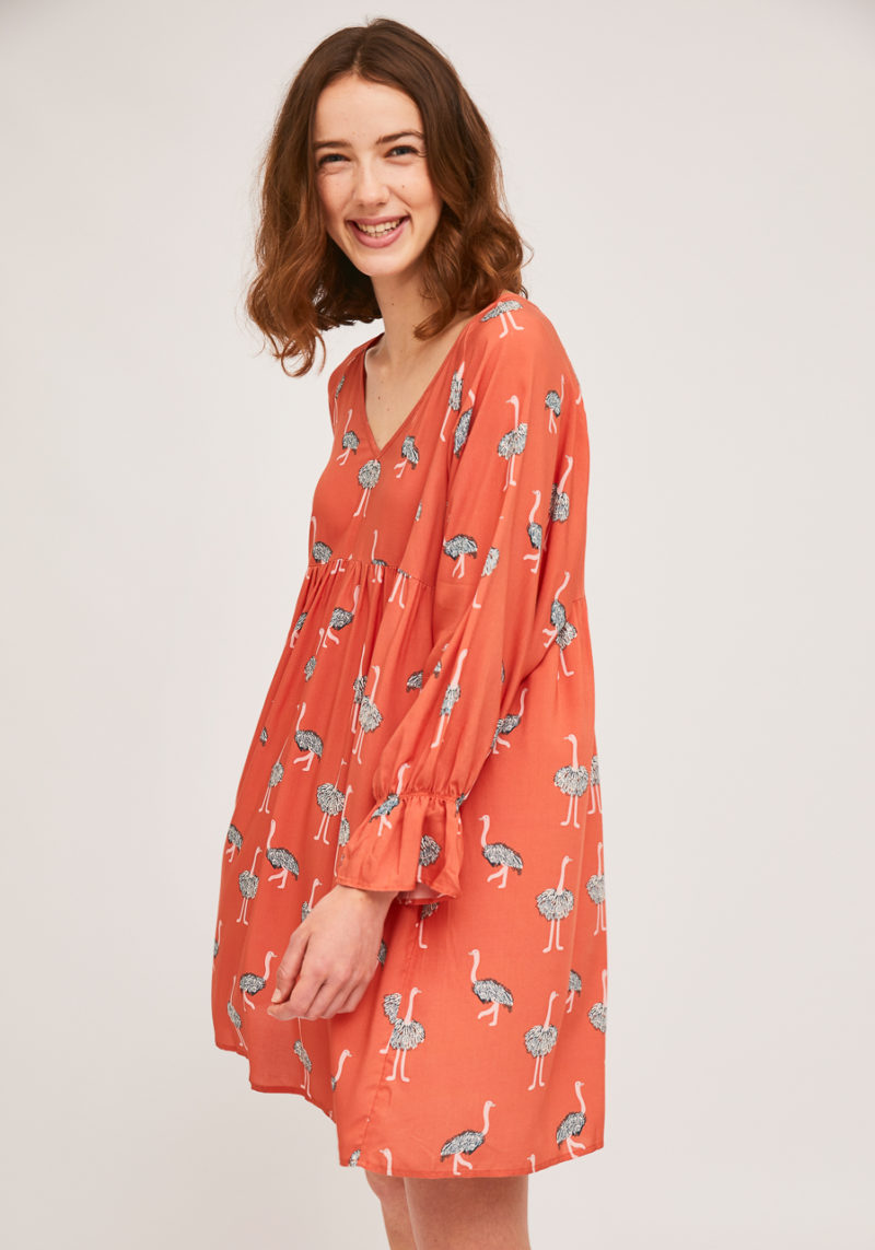 Vestido avestruces - Imagen 2