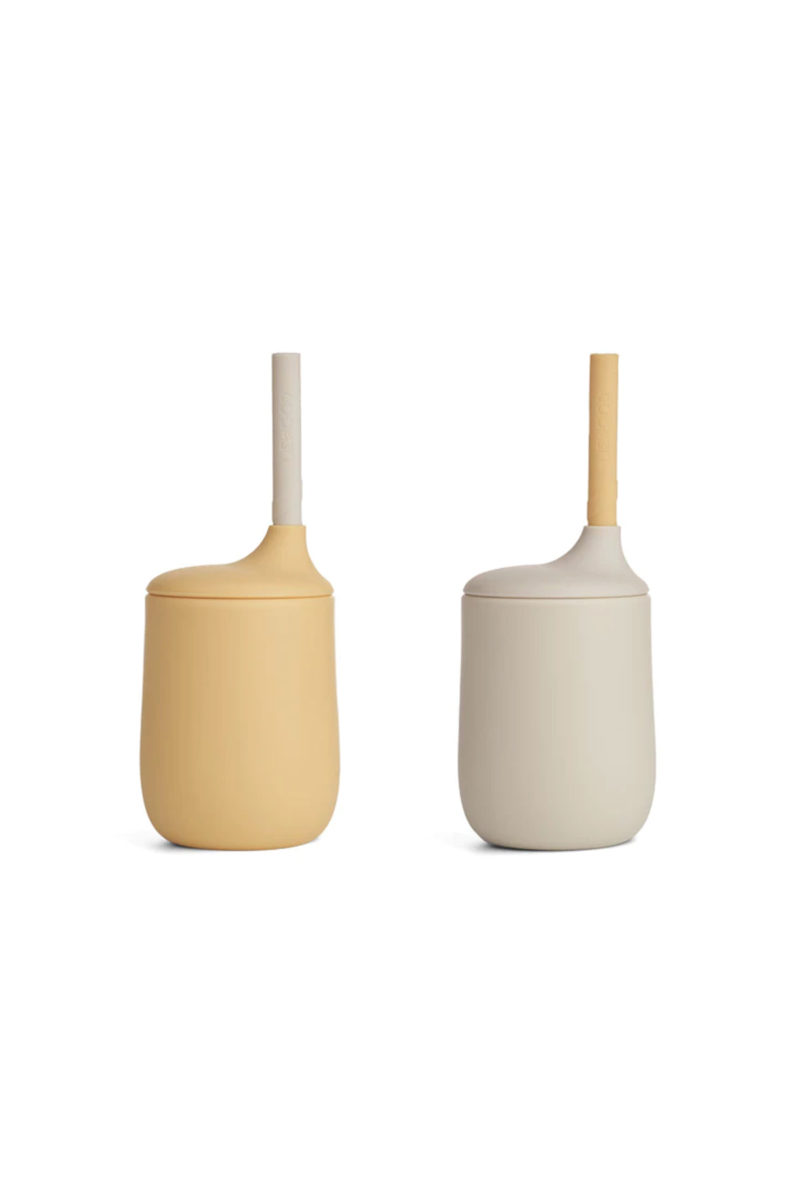 Taza con Pajita 2-pack Ellis