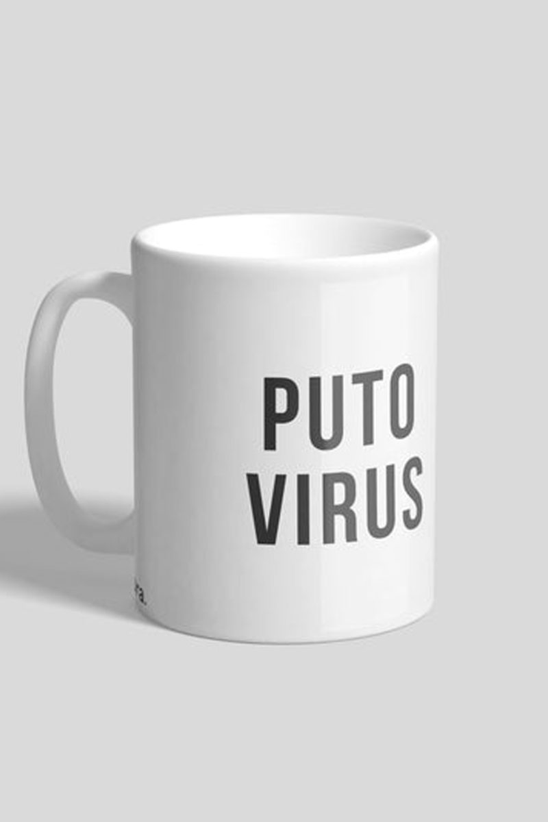 Taza "Puto Virus"