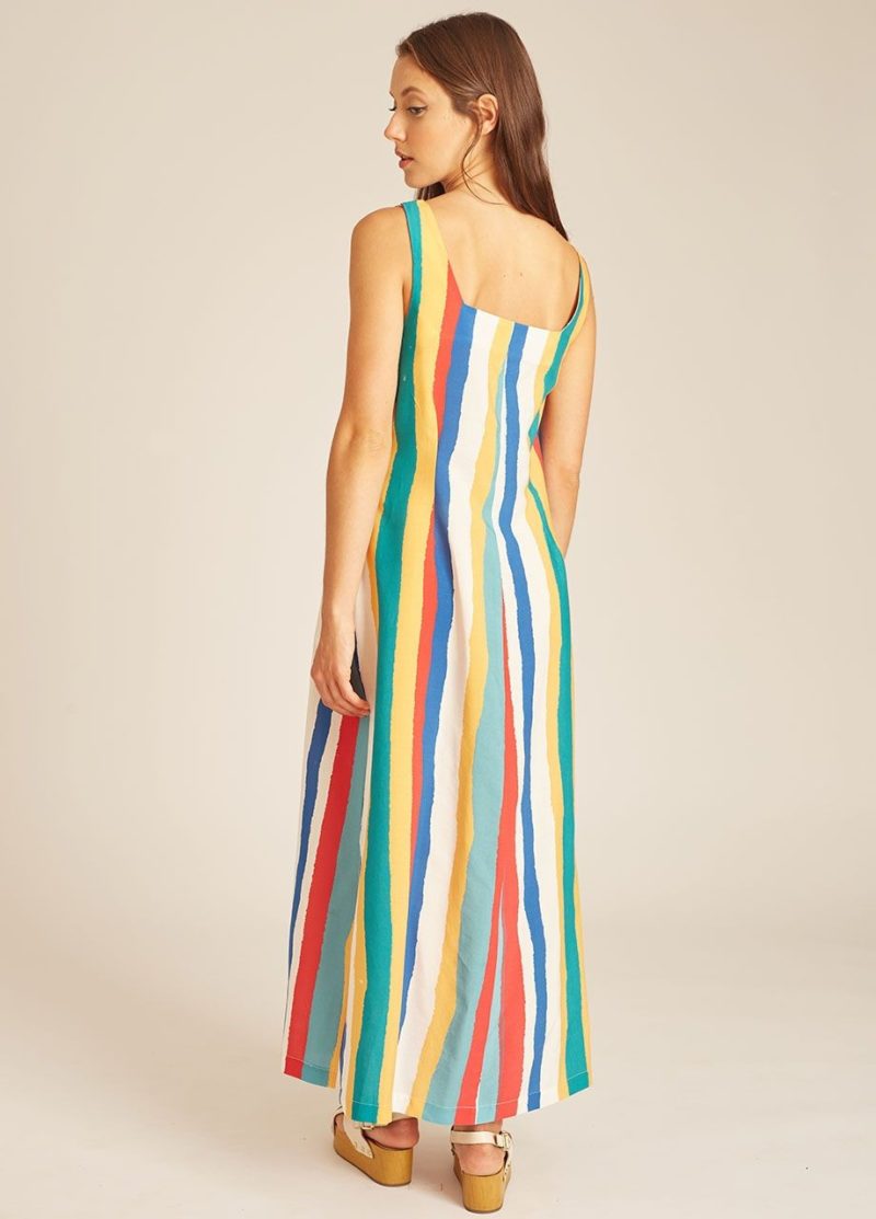 Stripes long dress - Imagen 2