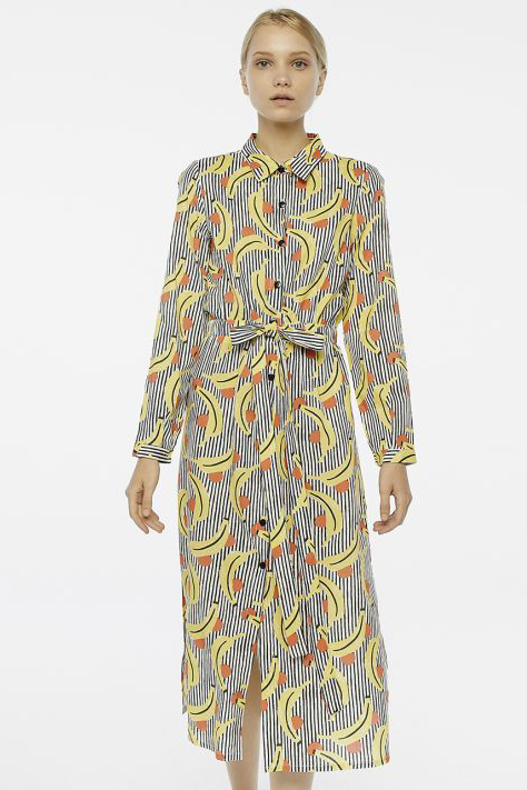 Vestido plátanos