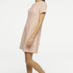 Vestido rosa lunares - Imagen 2