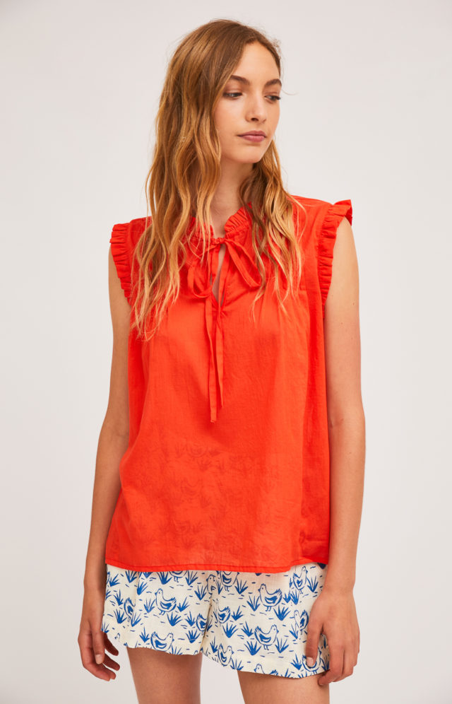 Top naranja