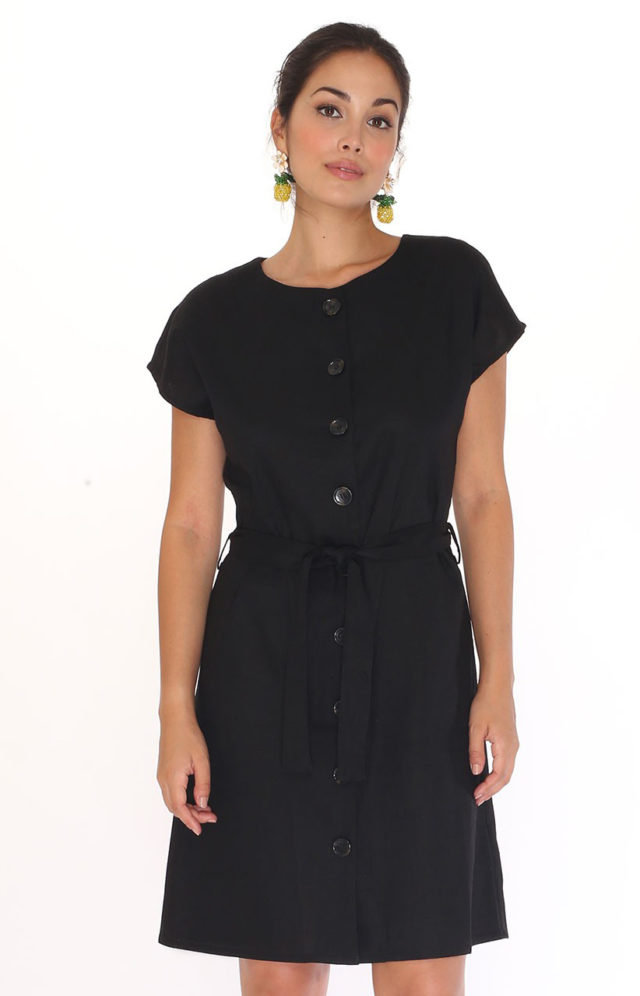 Vestido negro Pepa