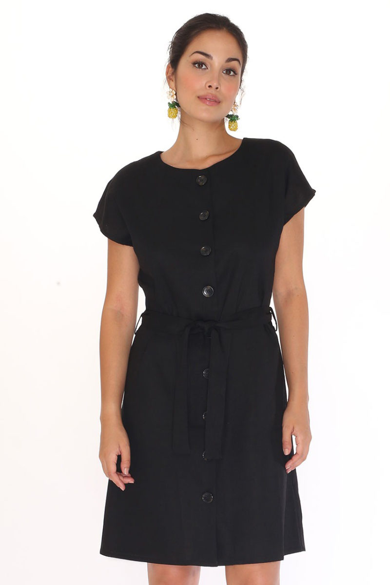 Vestido negro Pepa