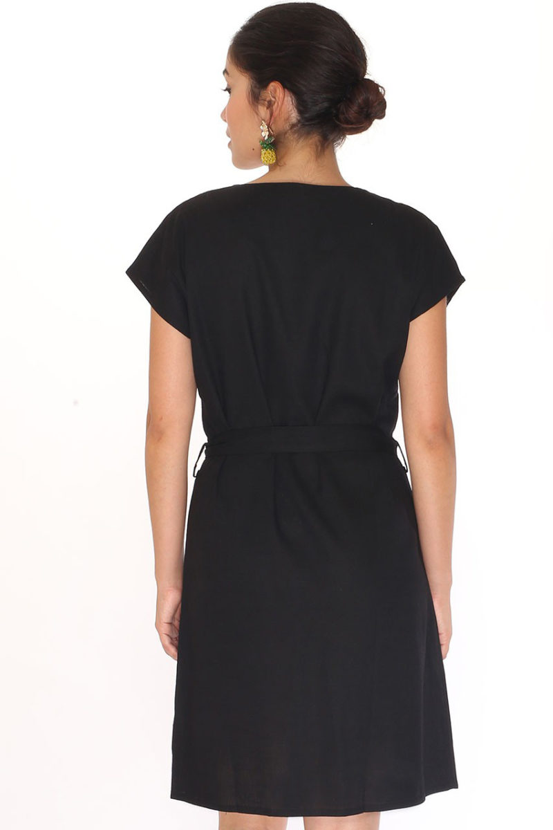 Vestido negro Pepa - Imagen 2