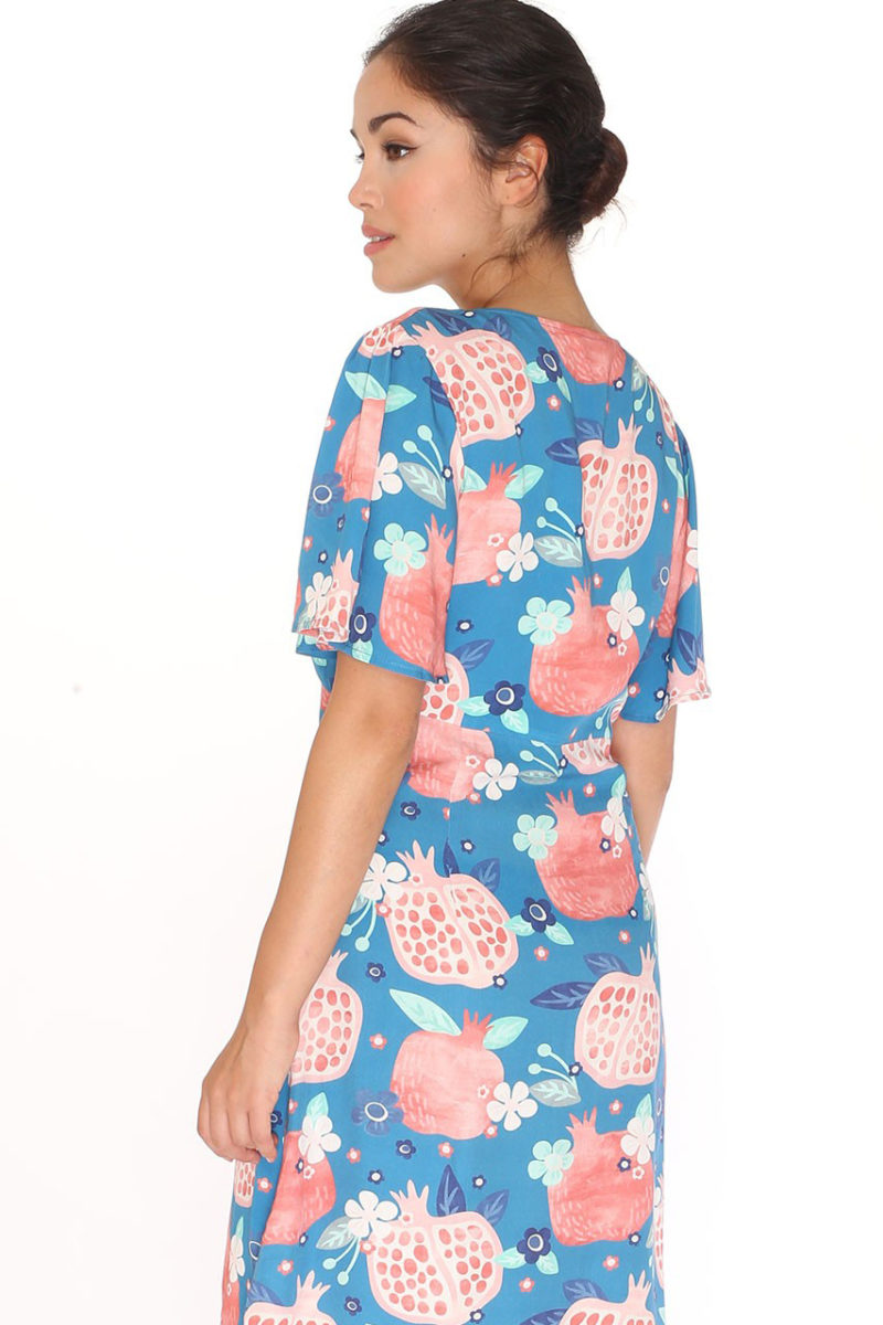 Vestido corto granadas - Imagen 2