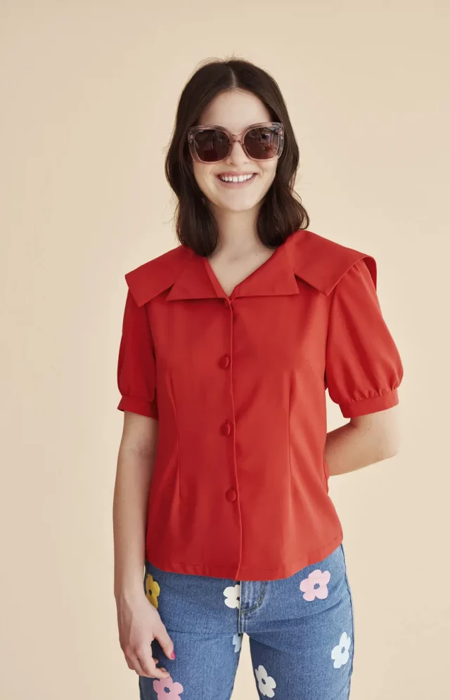 Blusa roja kling