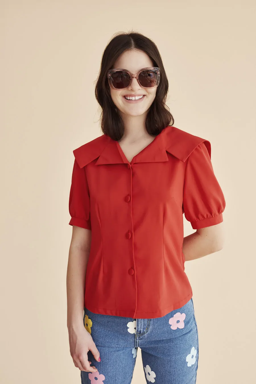 Blusa roja kling