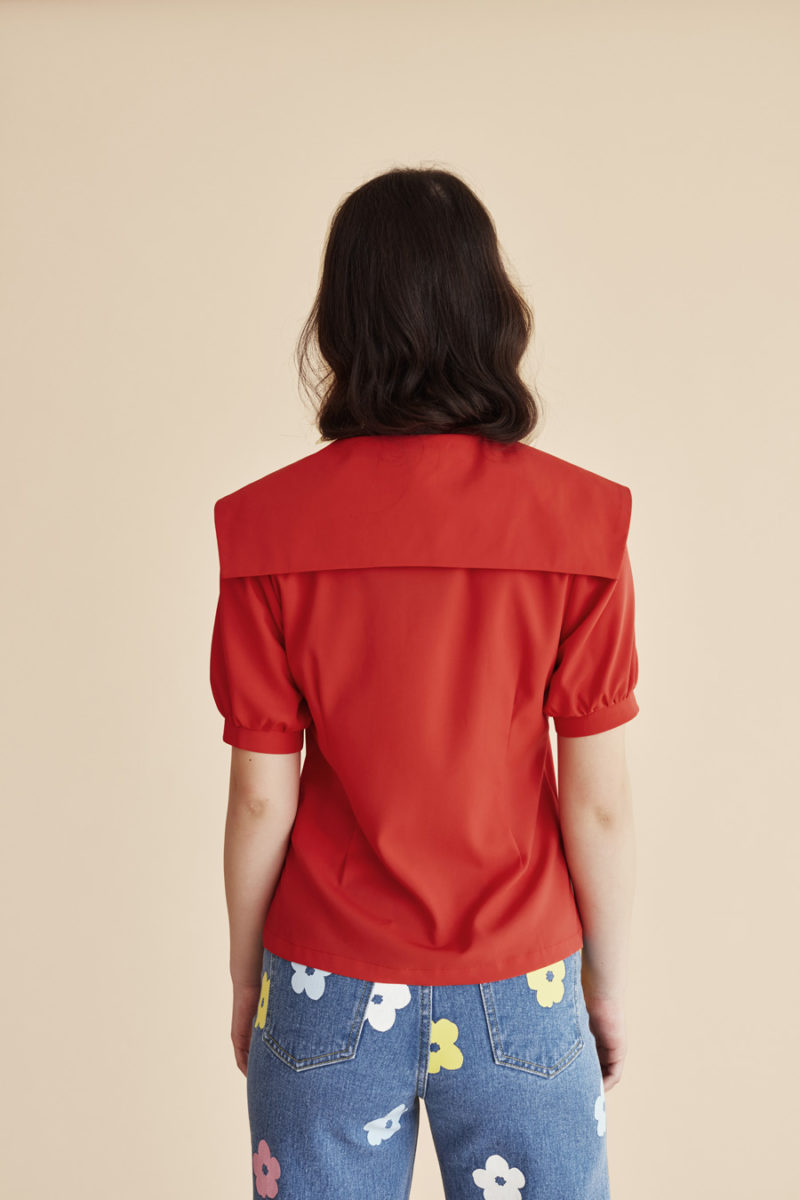 Blusa roja kling - Imagen 3