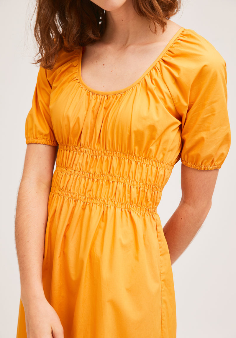 Vestido mostaza - Imagen 3
