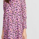 Lilac Leo Dress - Imagen 4