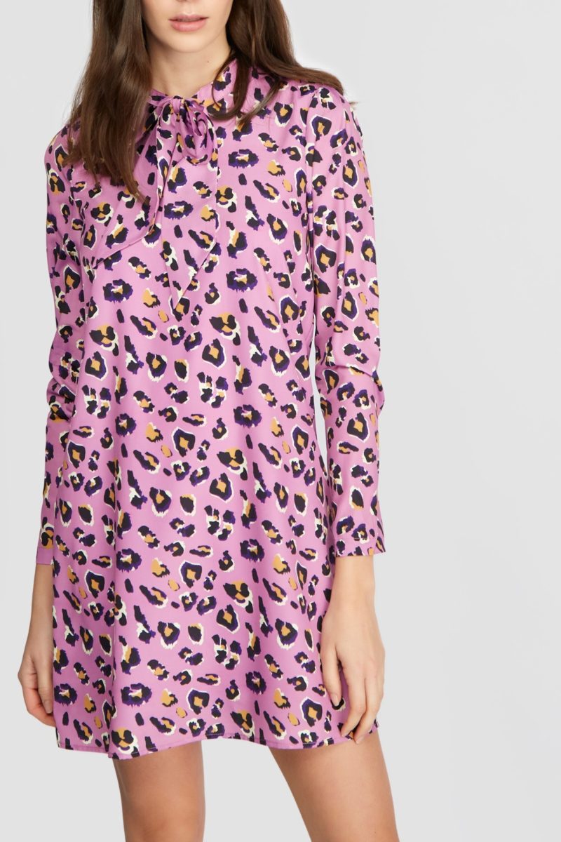 Lilac Leo Dress - Imagen 4