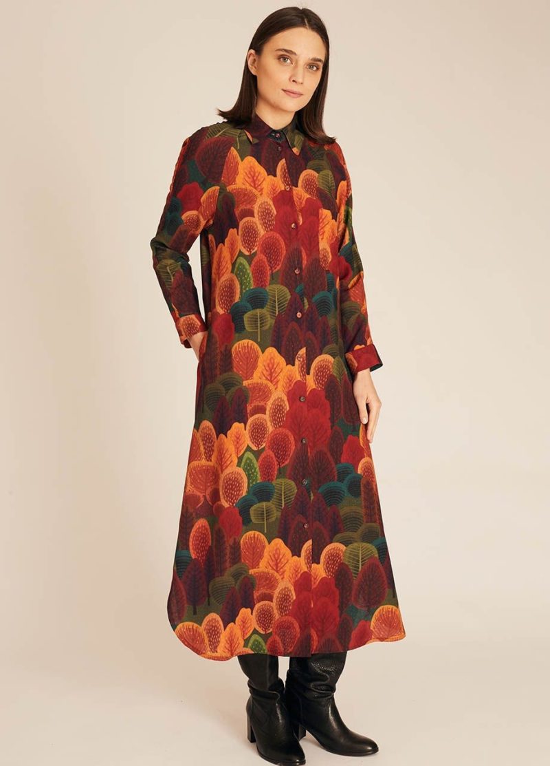 Forest midi dress - Imagen 2