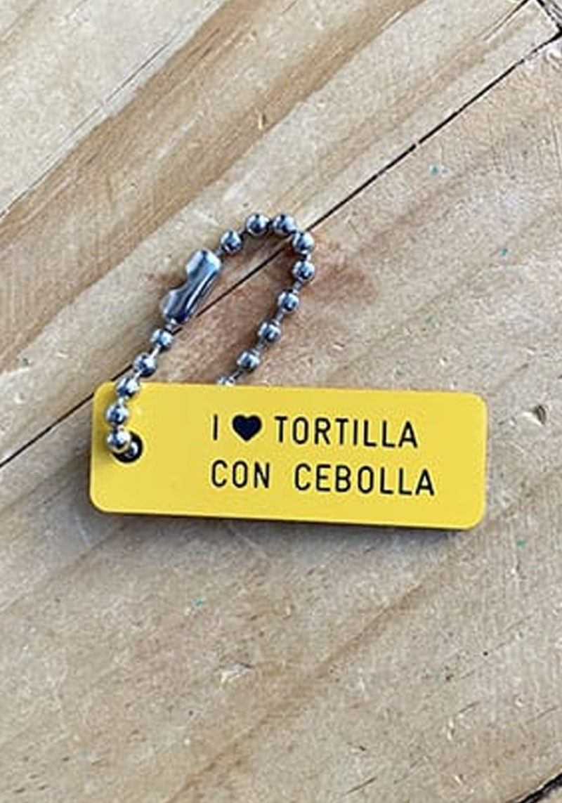 I love tortilla con cebolla