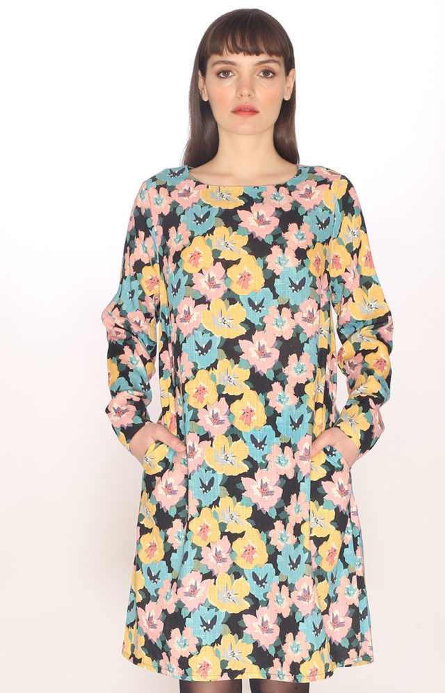 Vestido flores Pepa