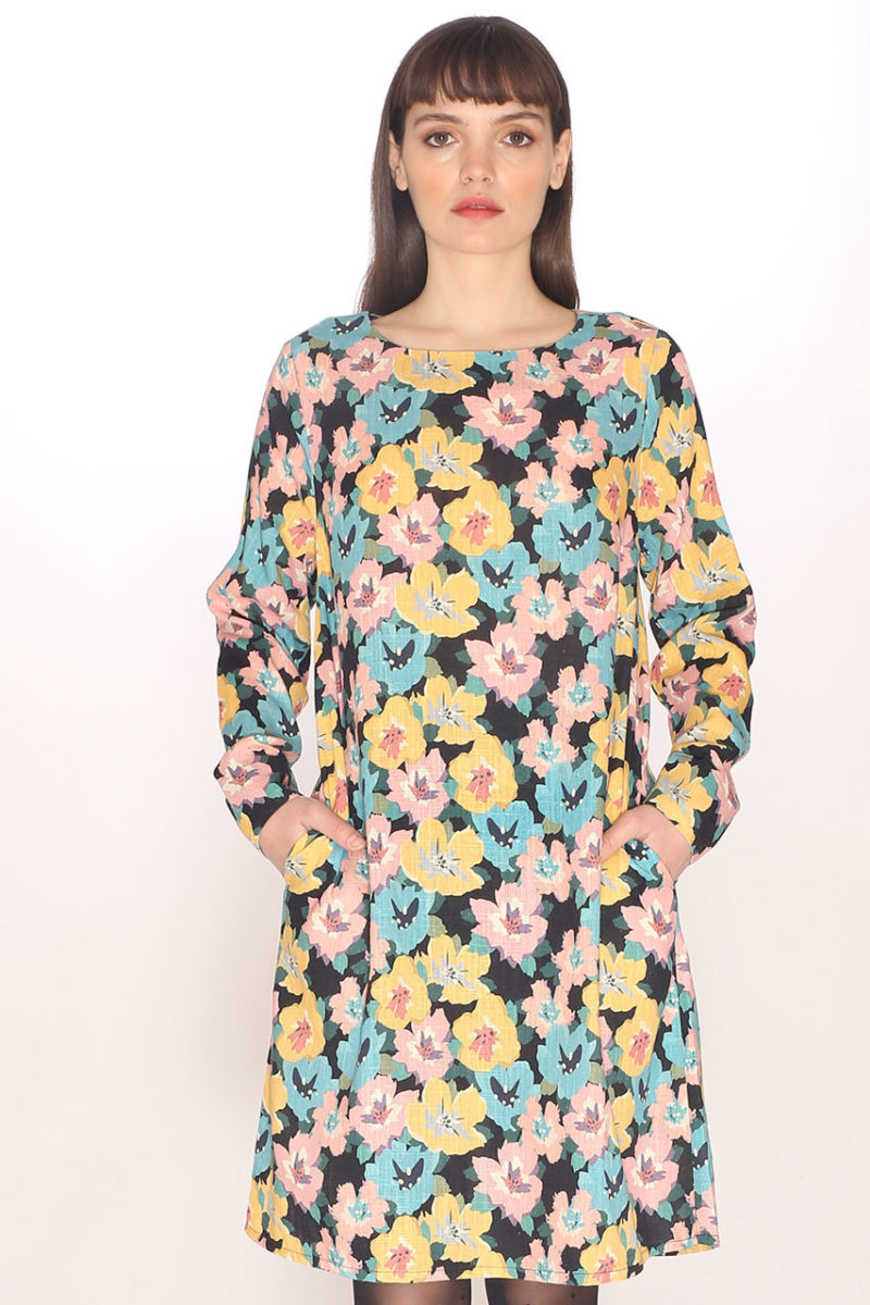 Vestido flores Pepa