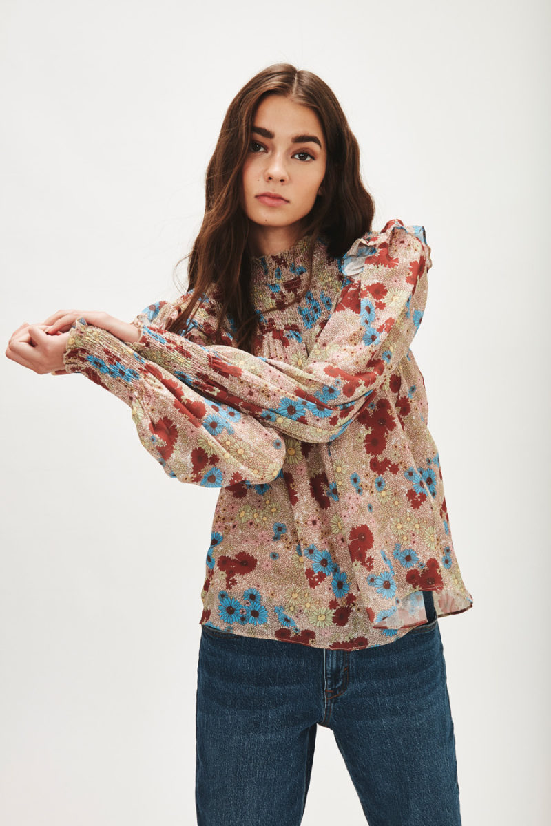 Blusa floral kling - Imagen 4