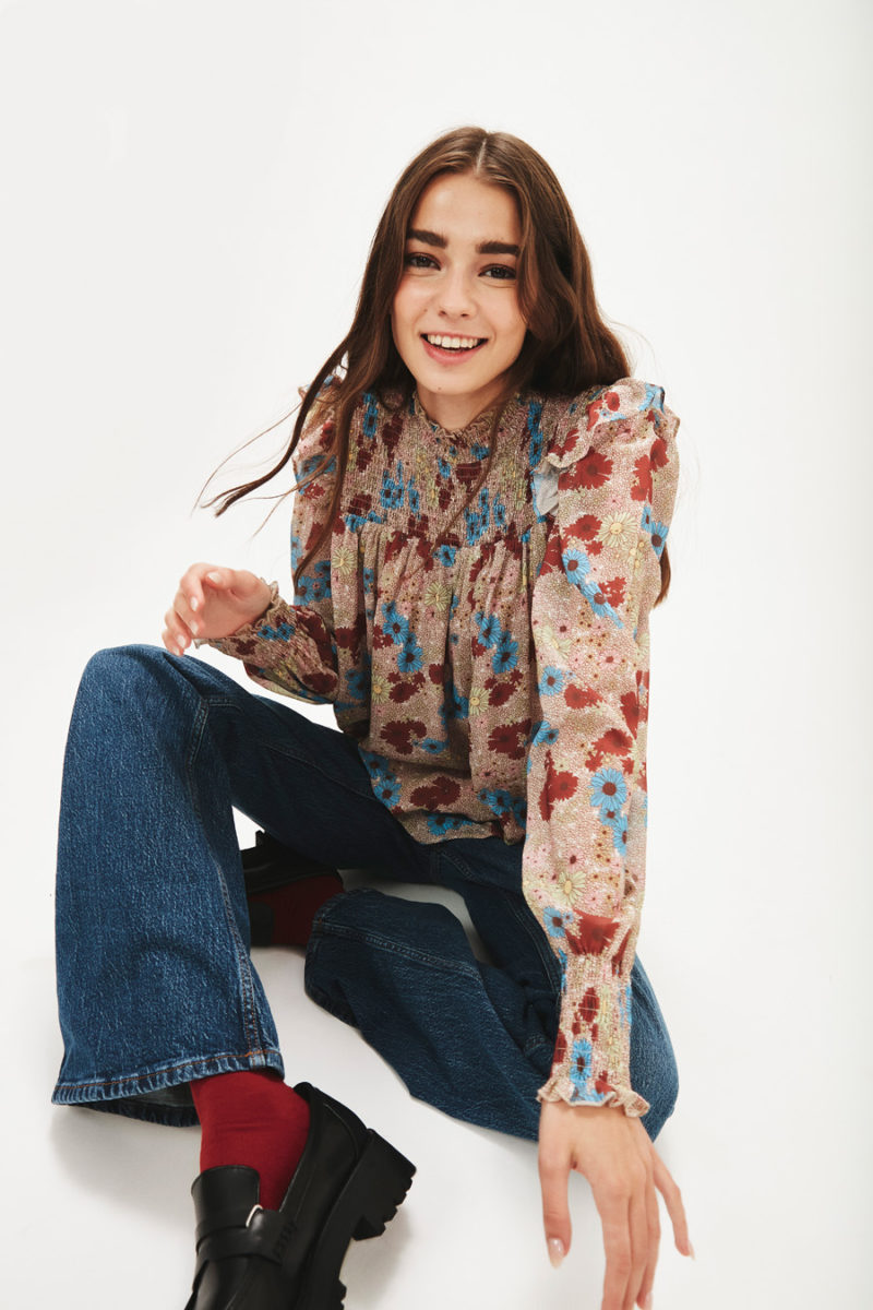 Blusa floral kling