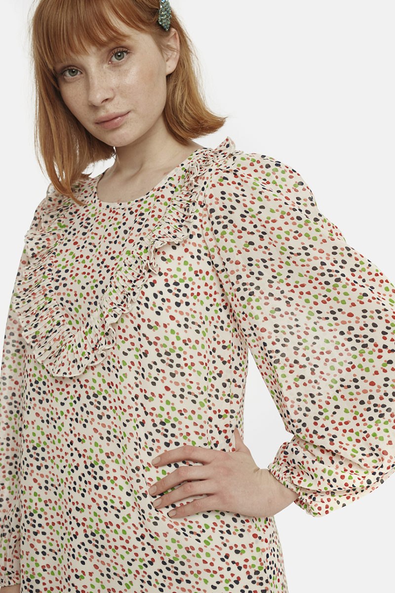 Vestido manchas - Imagen 4