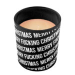 Vela de vaso "Fucking Christmas" - Imagen 2