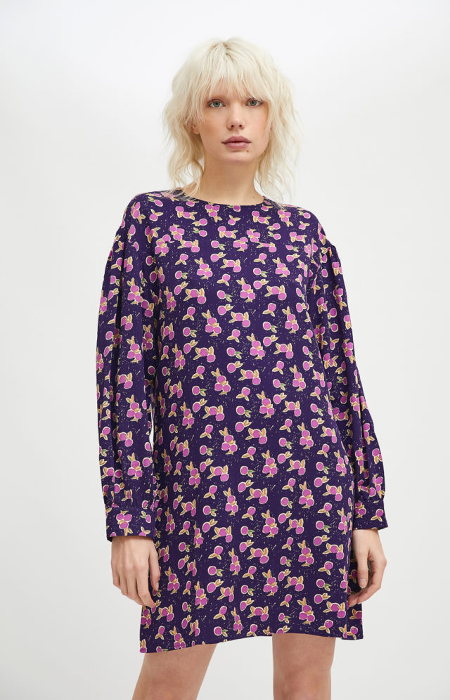 Vestido corto cerezas