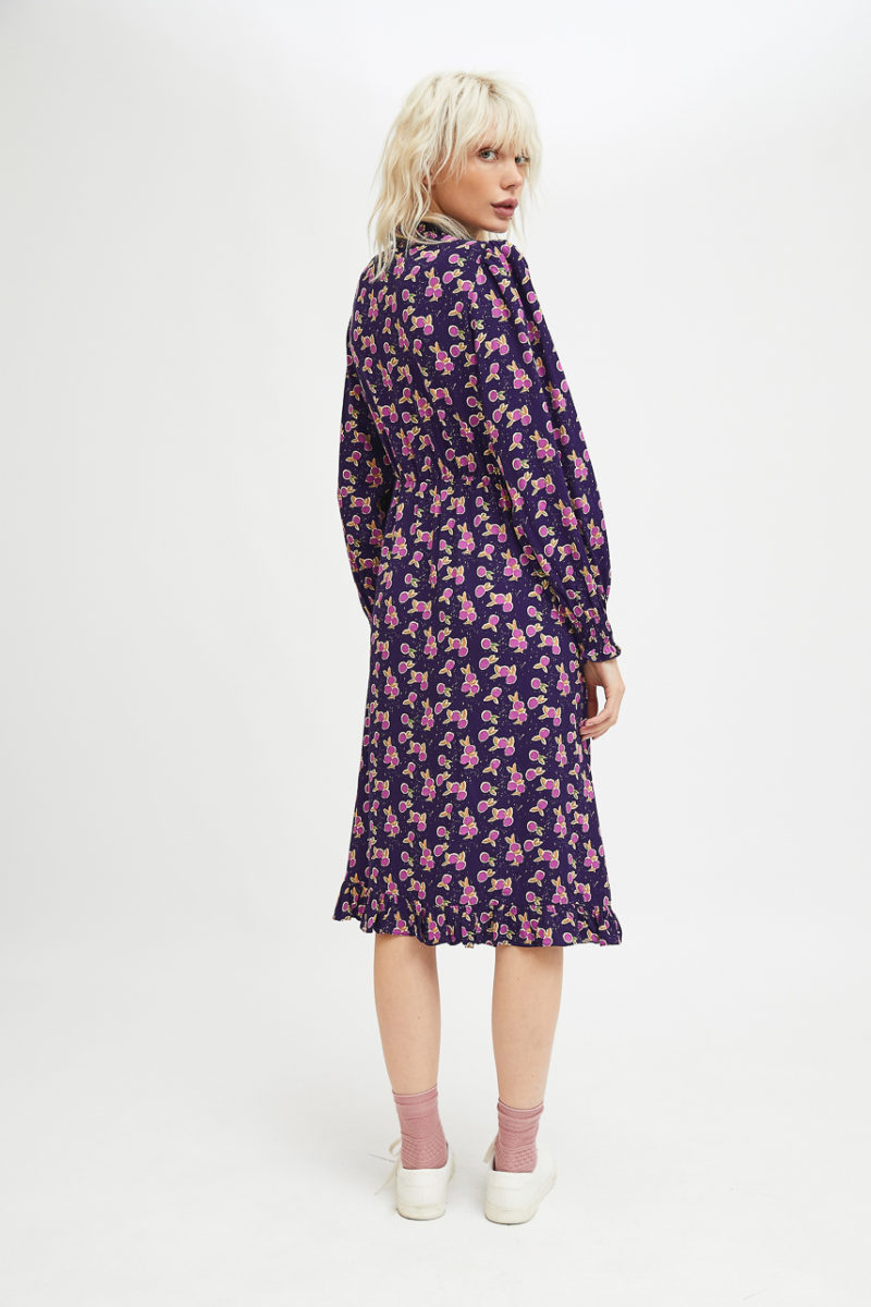Vestido midi cerezas - Imagen 2