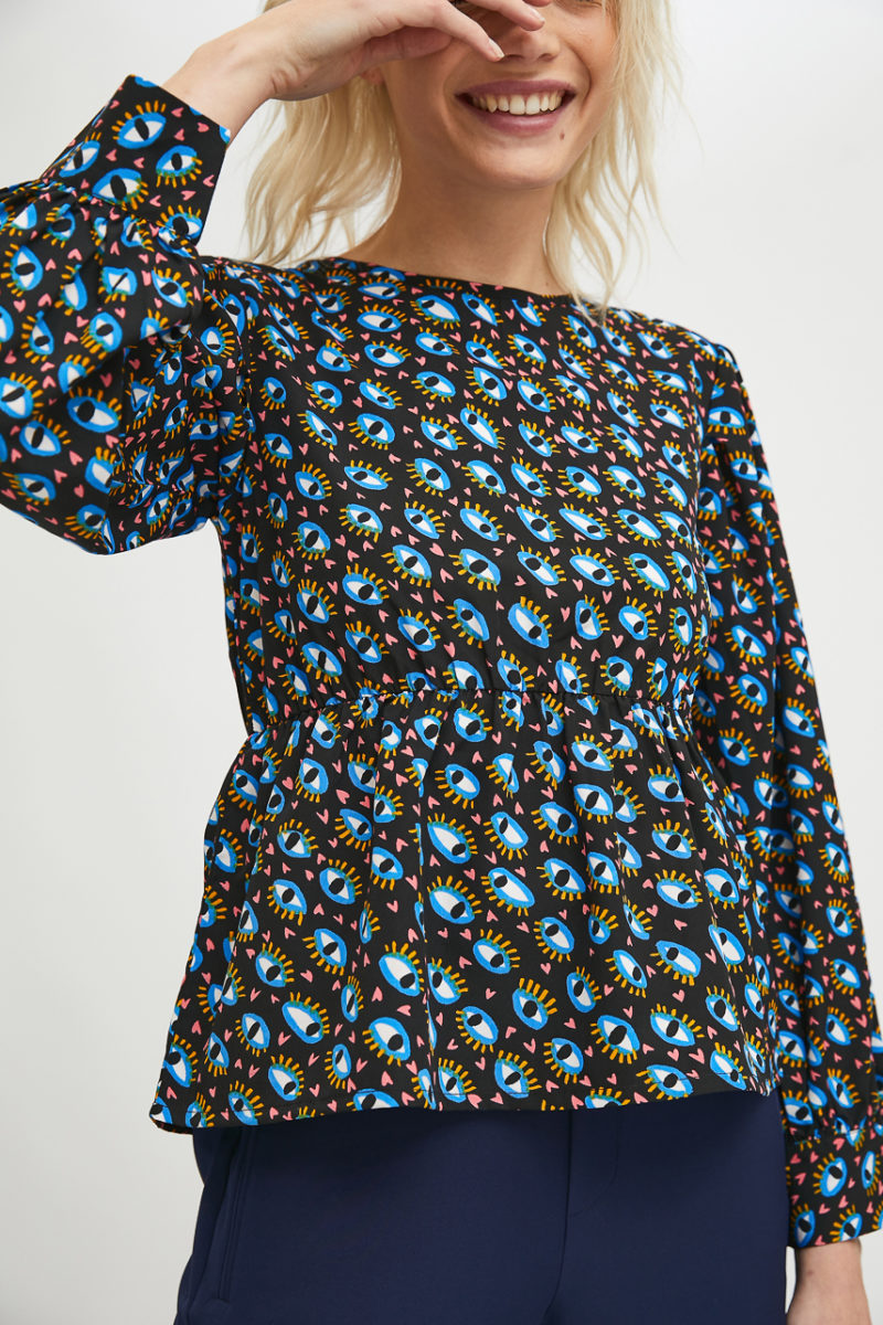 Blusa ojos - Imagen 3