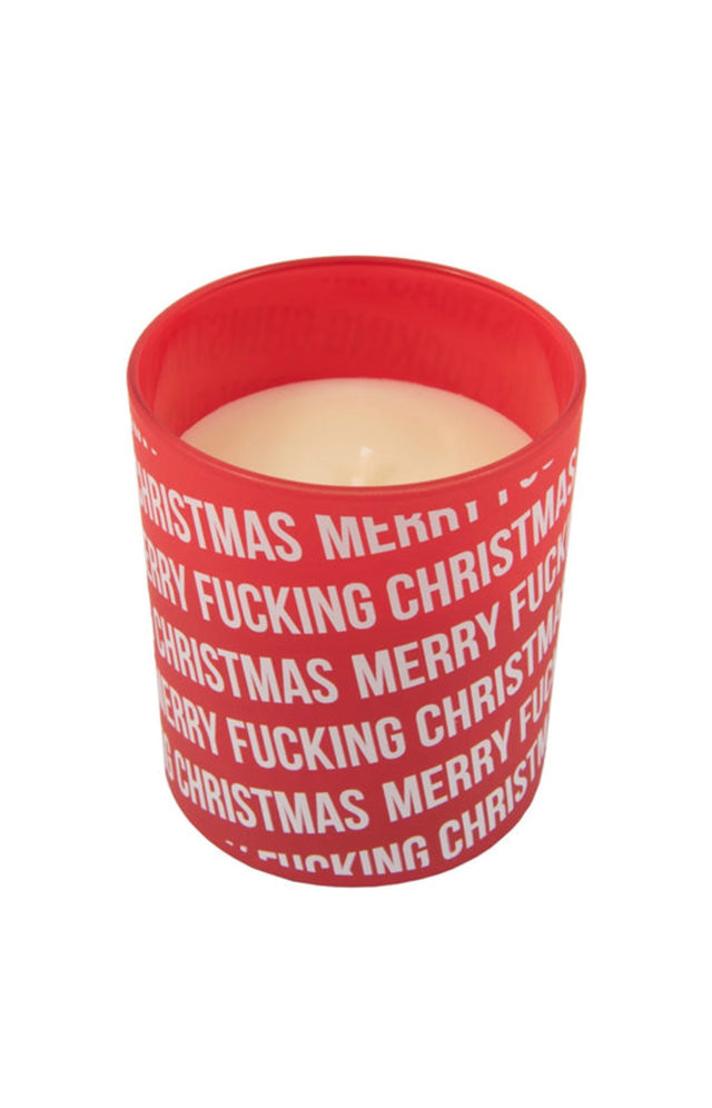 Vela de vaso "Fucking Christmas"