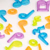 Set notas musicales Translucent - Imagen 2