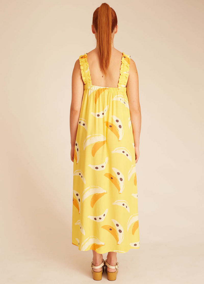 Banana long dress - Imagen 2