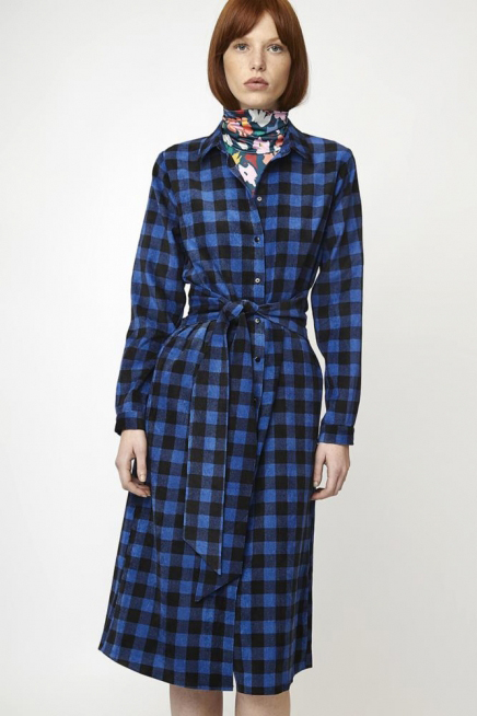 Vestido cuadros