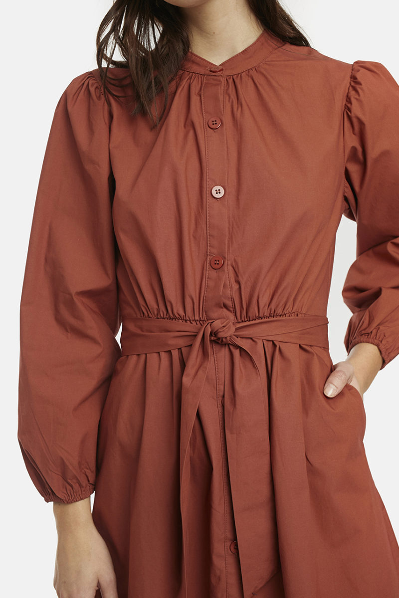 Vestido camisero - Imagen 4