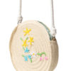 Bolso redondo de paja