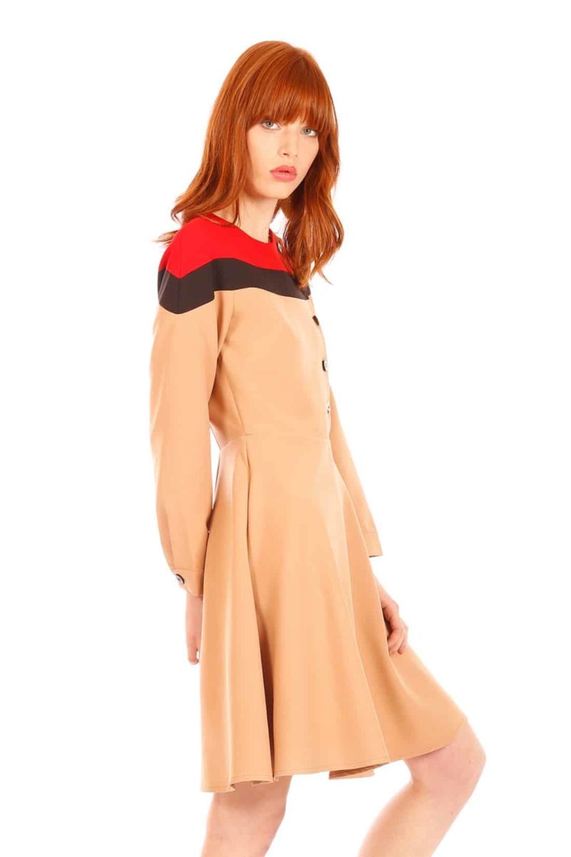 Camel dress - Imagen 3