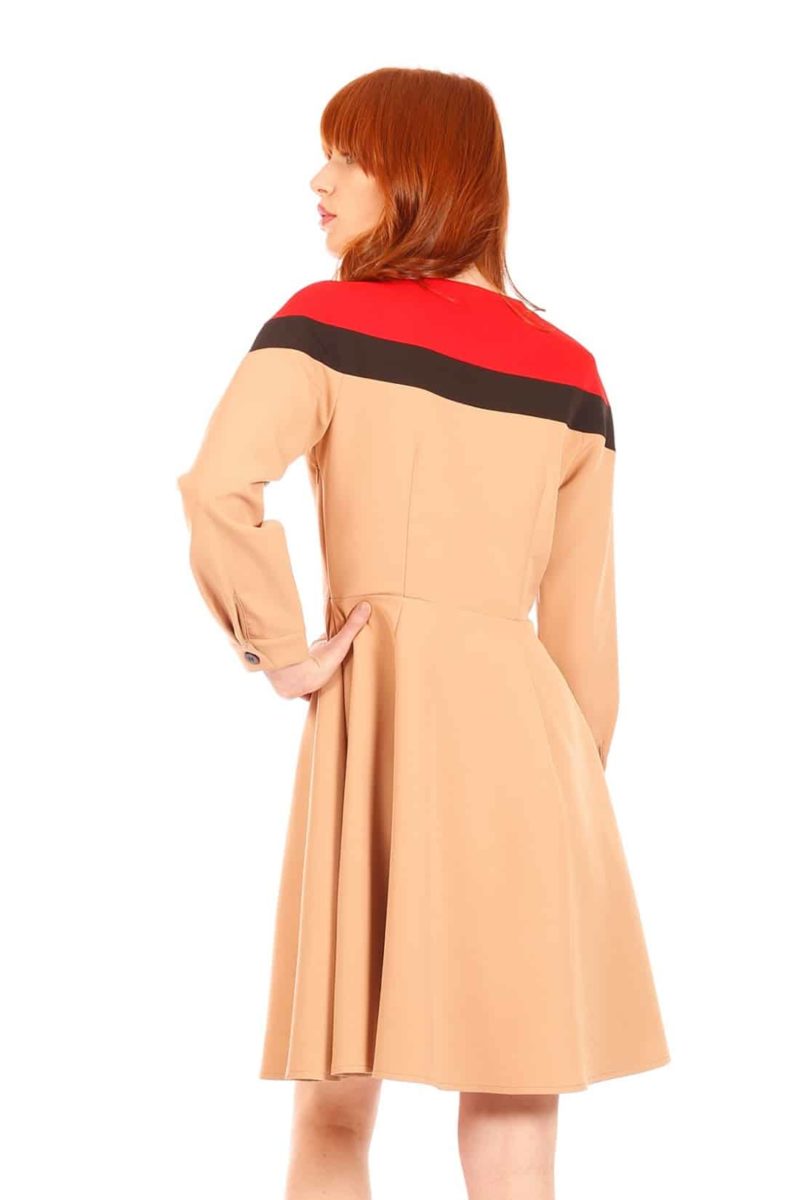 Camel dress - Imagen 2