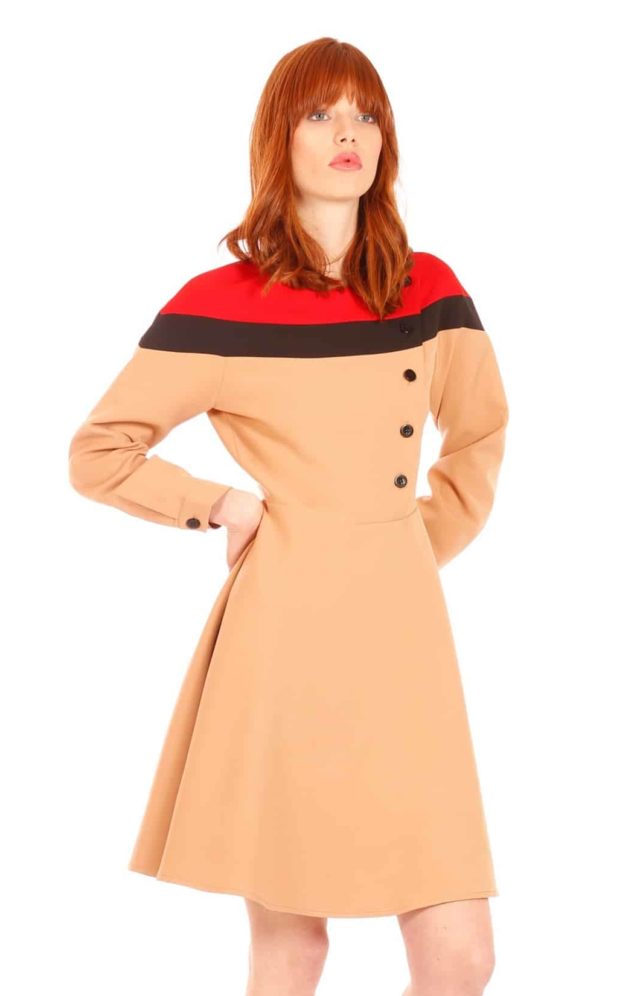 Camel dress